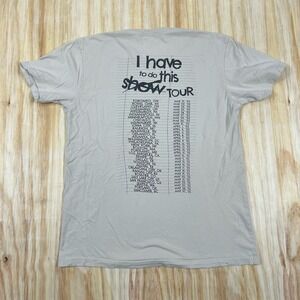 Ethan Nestor CRANKGAMEPLAYS "I Have To Do This Tour" Tour Tee Gray Large